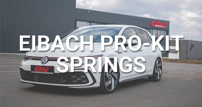 Eibach lowering springs Pro-Kit and Sportline