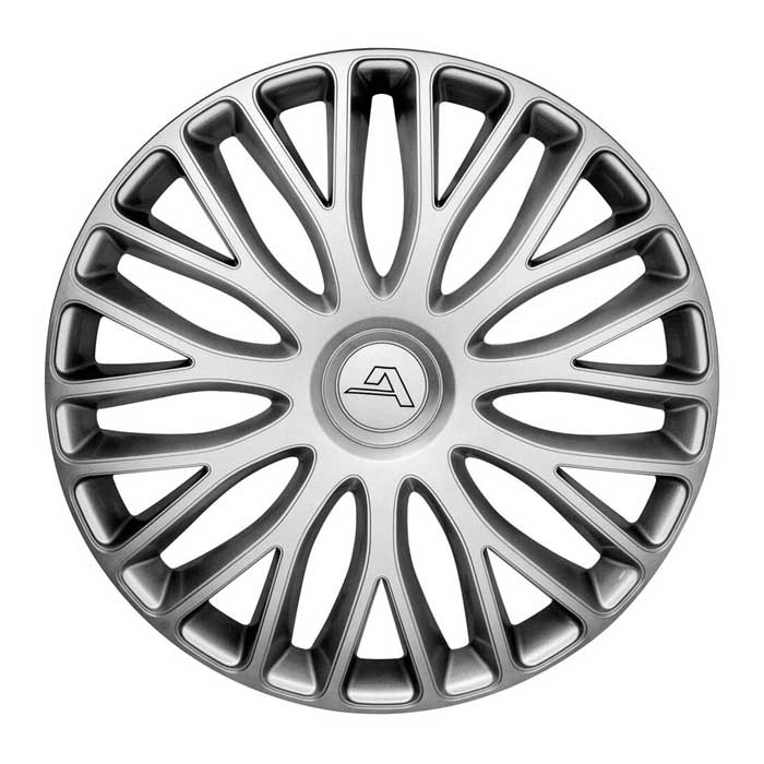 ALCAR 16" Wheel covers Milano silver QALWCMI16SI