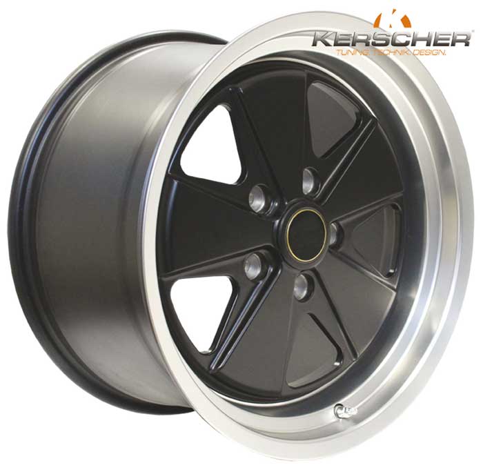 Kerscher FX 8,5x18 ET48 5x130 18" Wheel black polished