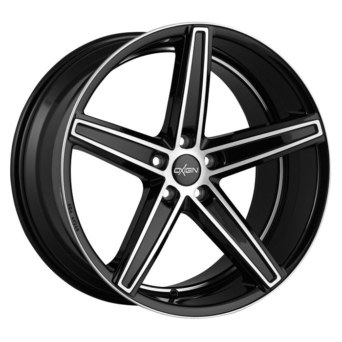 Oxigin 18 Concave 7,5x17 ET45 5x120 17" Wheel black full polish