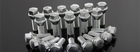 Wheel bolts and wheel nuts
